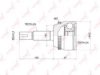 LYNXauto CO-3857A Joint Kit, drive shaft